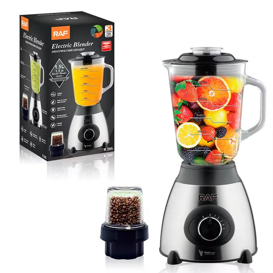 Silver Crest Pro Blender – 2L Juice & Ice Crushing, Electric Juicer, Integrated Grinder