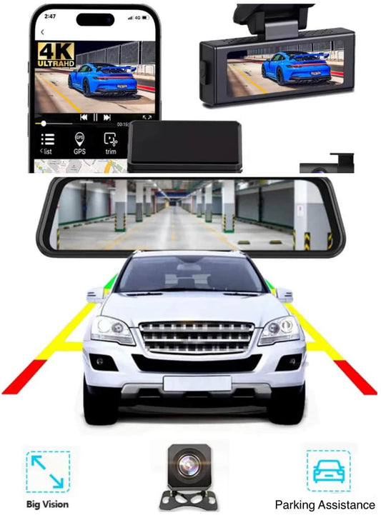 4K Ultra HD Dash Cam – Smart Car Security