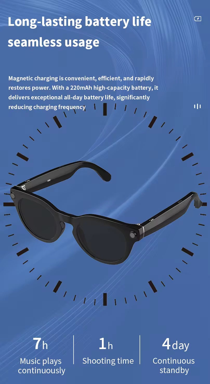 KRETA V29 Smart Camera Glasses – Shoot in 4K First Person
