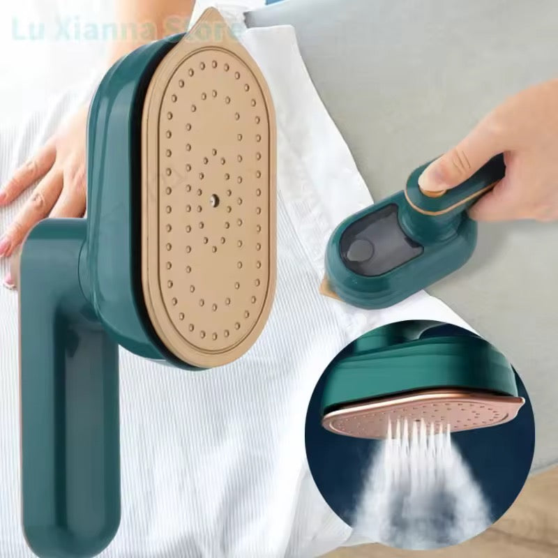 Mini Portable Steam Iron – Ergonomic &amp; Powerful Travel Garment Steamer