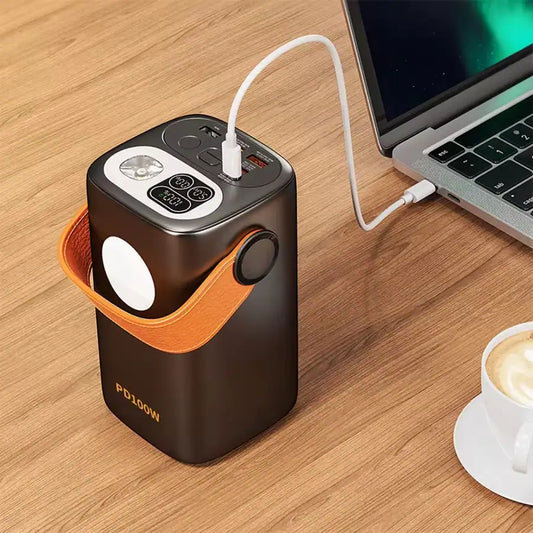 Power Bank 200 000 mAh Station d'Énergie – Charge Rapide PC PD 100W & Multi-Ports