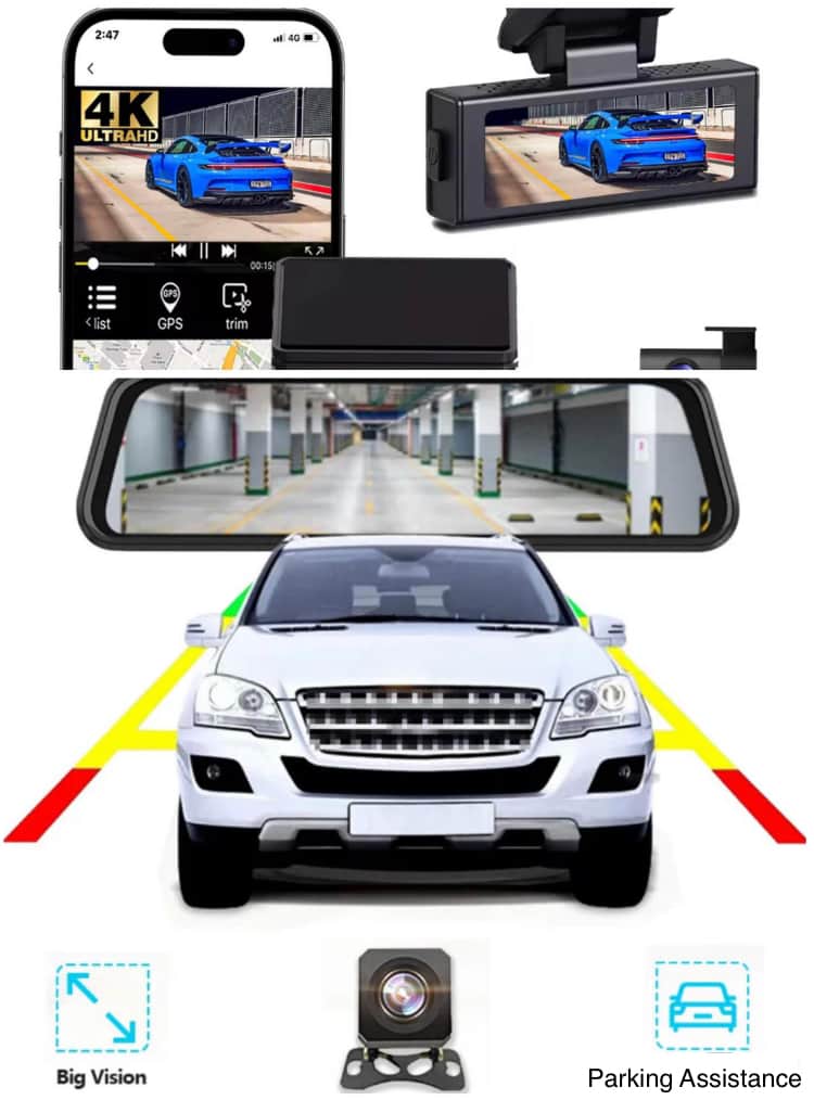 4K Ultra HD Dash Cam – Smart Car Security
