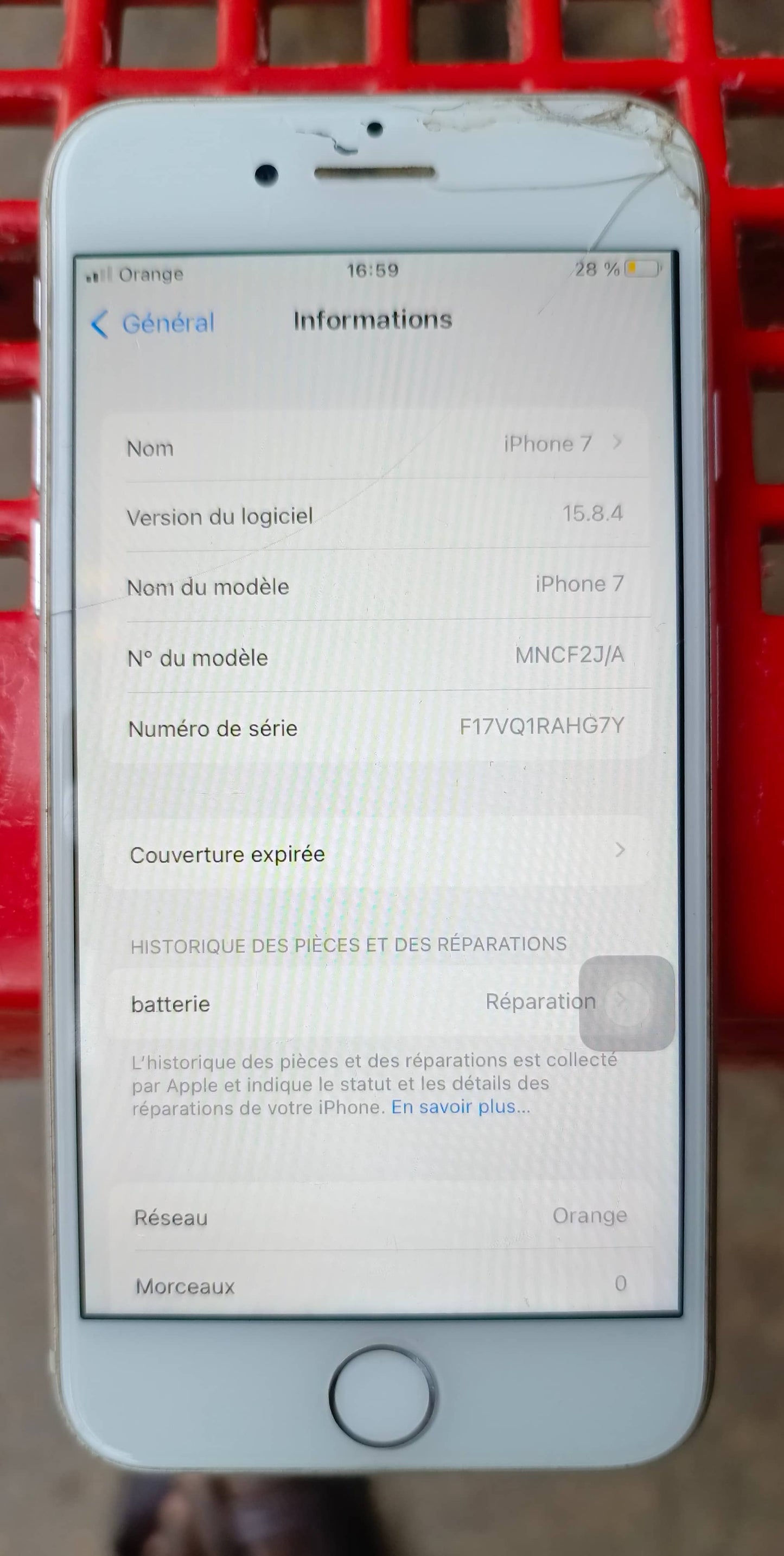 iPhone 7 occasion en bon État